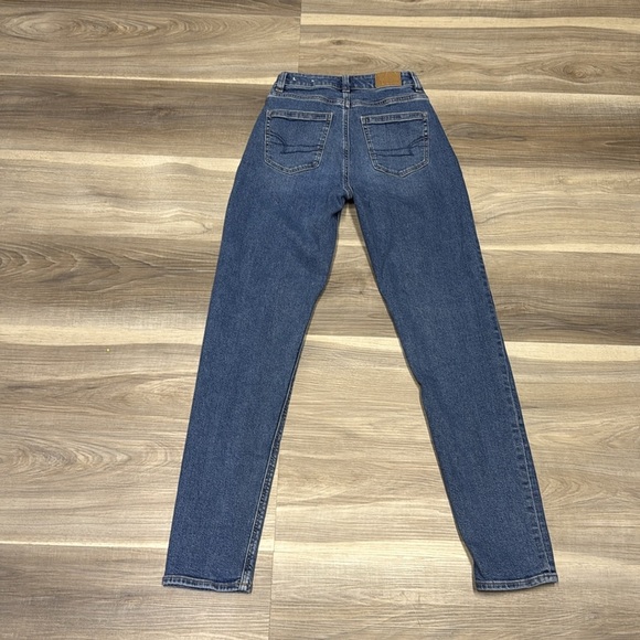 American Eagle Outfitters Blue Skinny Jeans size 00 LONG - Picture 8 of 10